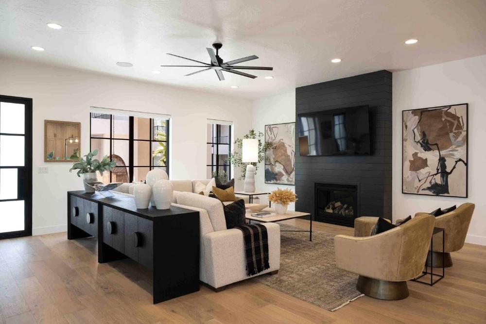 Eight-Bedroom House interior